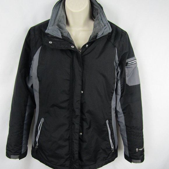 Women's | Free Country | Medium | Black | Winter Coat | Zip Out Liner - Picture 2 of 7